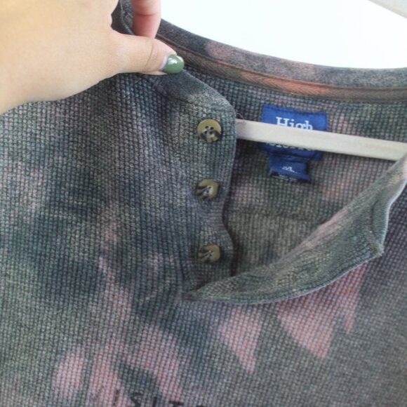 Vintage High Sierra Women's Long Sleeve Top Tie-Dye Size XXL - Picture 7 of 9